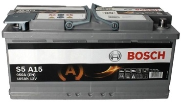 Bosch S5 A15 105Ah -/+