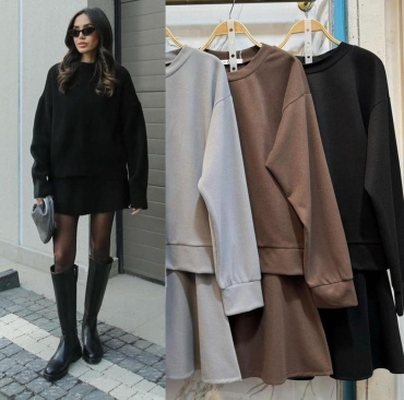 Костюм повседневный Fashion коричневый