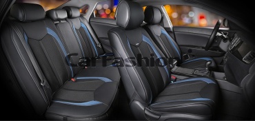 Carfashion 22365 3D Urban Plus черный-синий