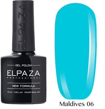 ELPAZA гель-лак Maldives №06 глянцевое 10 мл