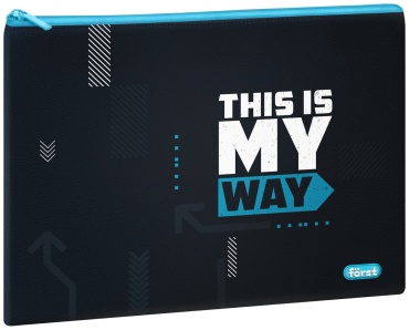 Папка Forst Way to win, А4, черный