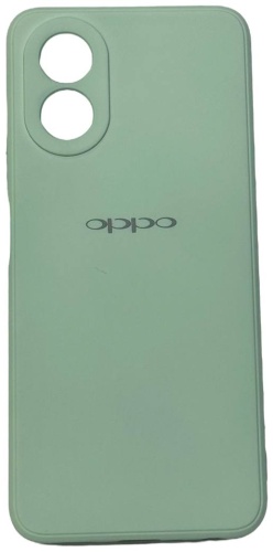 Чехол для OPPO A38 зеленый