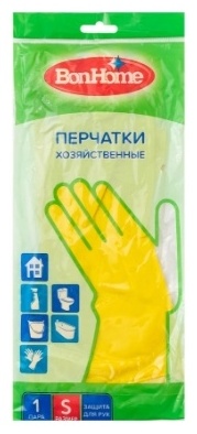 BonHome перчатки 5043069 жёлтый 1 шт