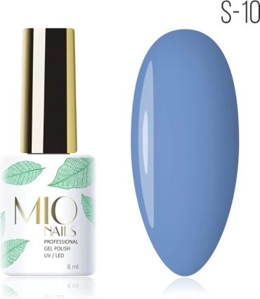 Mio Nails гель-лак Gel Polish S-10 глянцевое 8 мл