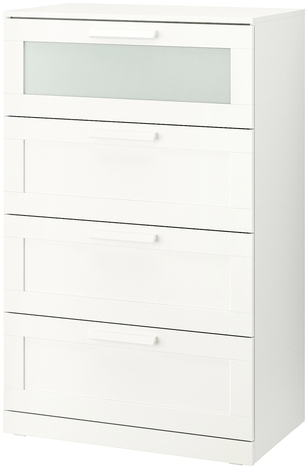 Купить Комод IKEA Бримнэс 20395133, 78x46x124 см, ДСП, ДВП, белый в ...