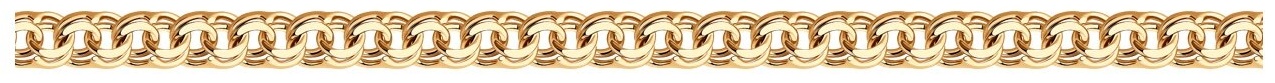 SOKOLOV 582070502 длина 55 см, вес 5.55 г золото, плетение бисмарк