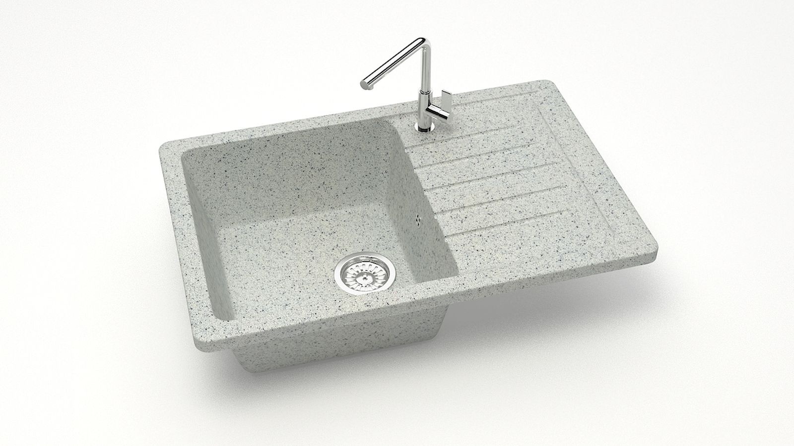 Купить Кухонная мойка Maxstone врезная Энди Z16 T016Q010 38.6x21 см ...