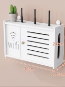 Полка для роутера Wi fi, 36х11.5x24 см, белый