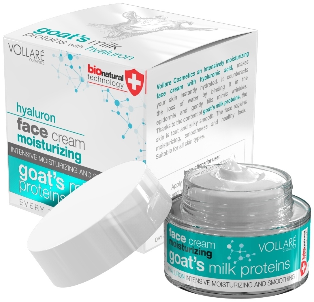 Купить Vollare Goat Milk Интенсивно увлажняющий крем для лица с козьим ...