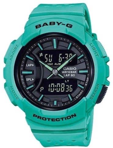 Кварцевые CASIO Baby-G BGA-240-3AER пластик