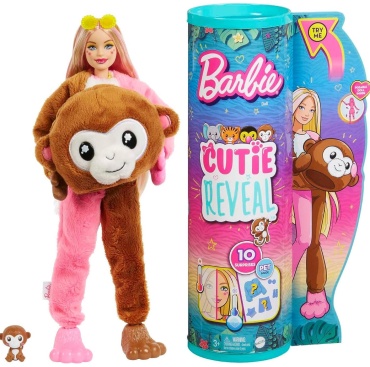 Кукла-модель Barbiehouse Kz Cutie Reveal Monkey 29 см