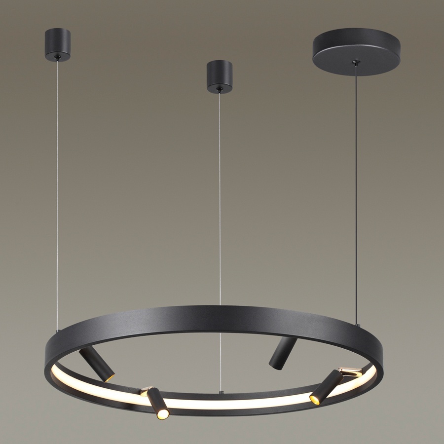 Люстра подвесная Odeon Light LED, кол-во ламп: 4 шт