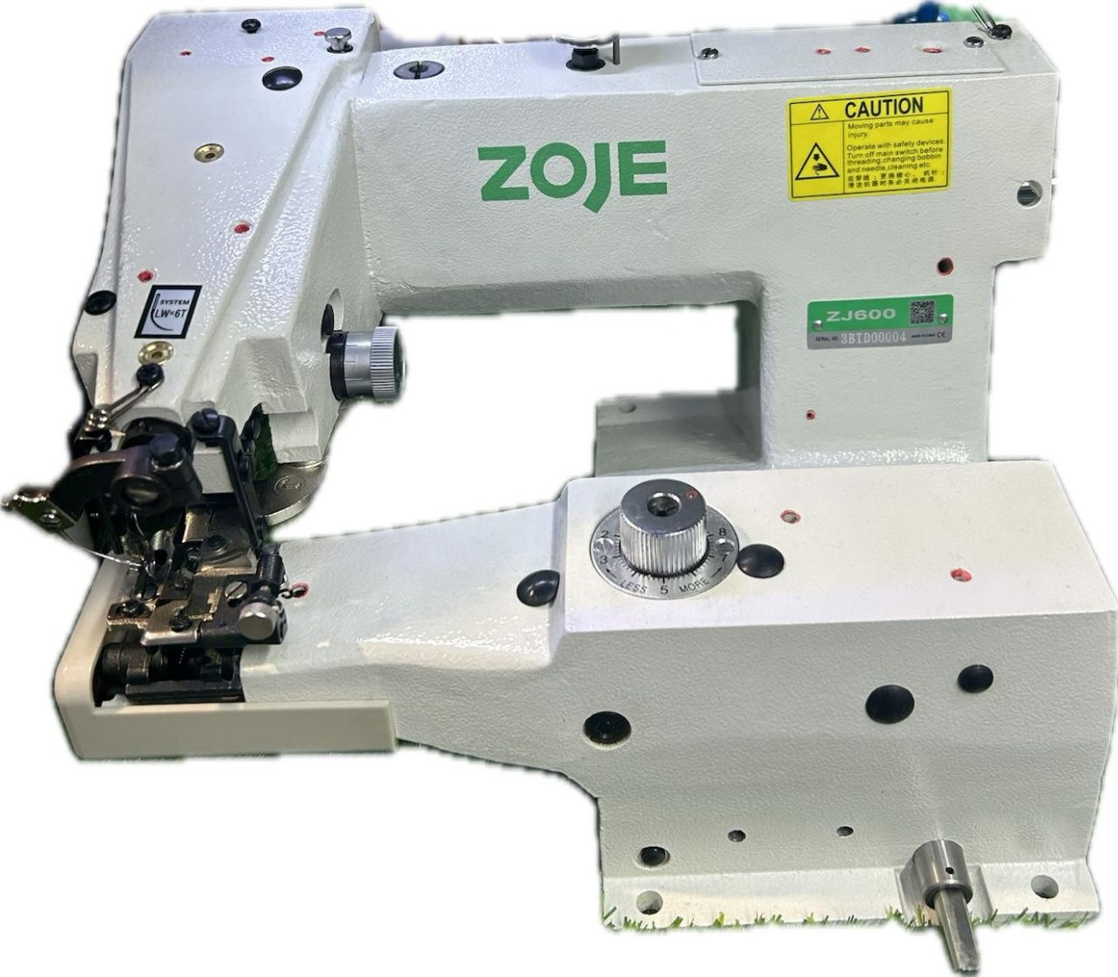 Швейная машина ZOJE ZJ600 зеленый, белый