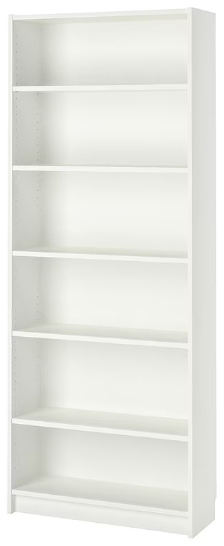 Стеллаж напольный Index, 80x28x202 см, белый