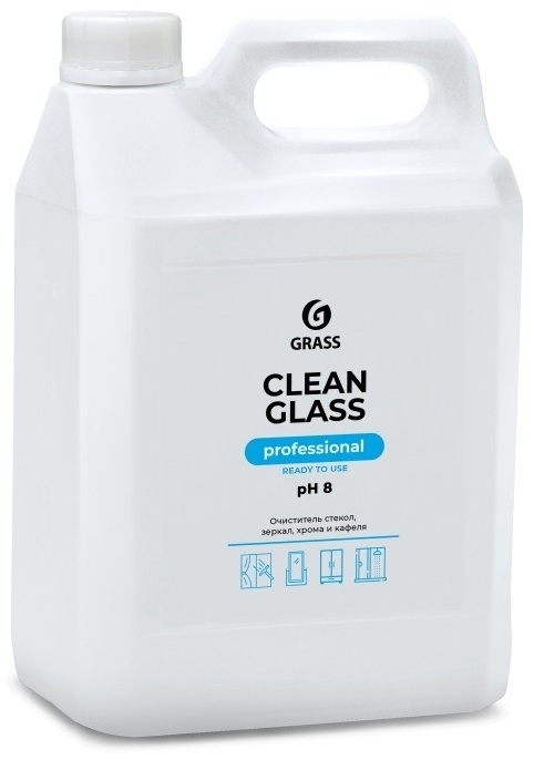 Жидкое средство Grass Clean Glass Professional 5000 мл