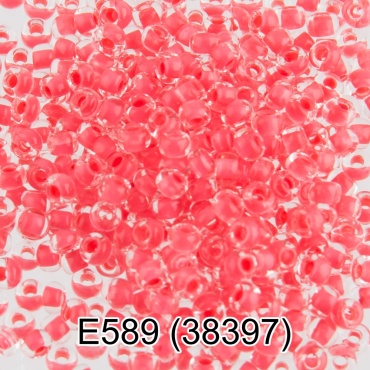 GAMMA Е589 размер:10/0 красный 5 г