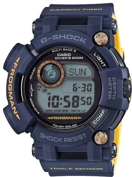 Кварцевые CASIO G-Shock GWF-D1000NV-2ER сталь