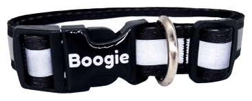 Boogie ошейник для прогулки универсальный черный