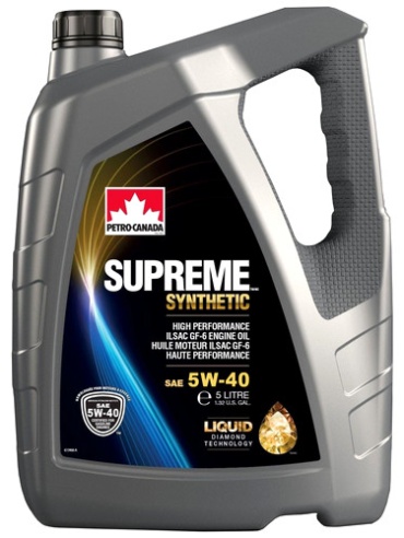Синтетическое Petro-Canada Supreme Synthetic 5W-40 5 л