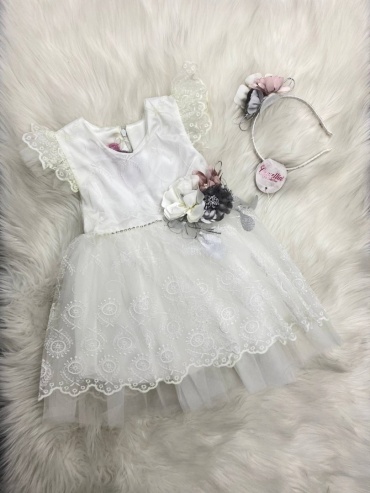 Нарядное платье Camellia kids белый