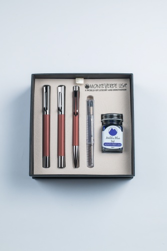 Ручка роллер Monteverde MV42403 3 шт, 0.5 мм, цвет чернил синий