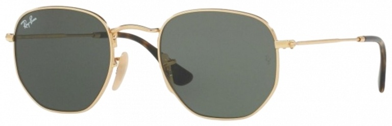 Ray-Ban овальные однотонные