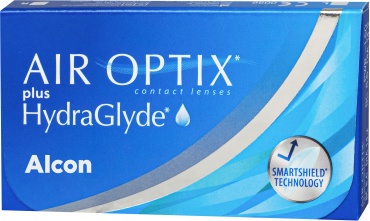 Контактные линзы ALCON Air Optix Plus HydraGlyde -9.50 кривизна 8.6 на месяц 3 шт