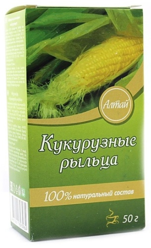 Кукурузные рыльца — Алтайский чайный напиток, россыпной, 50 г
