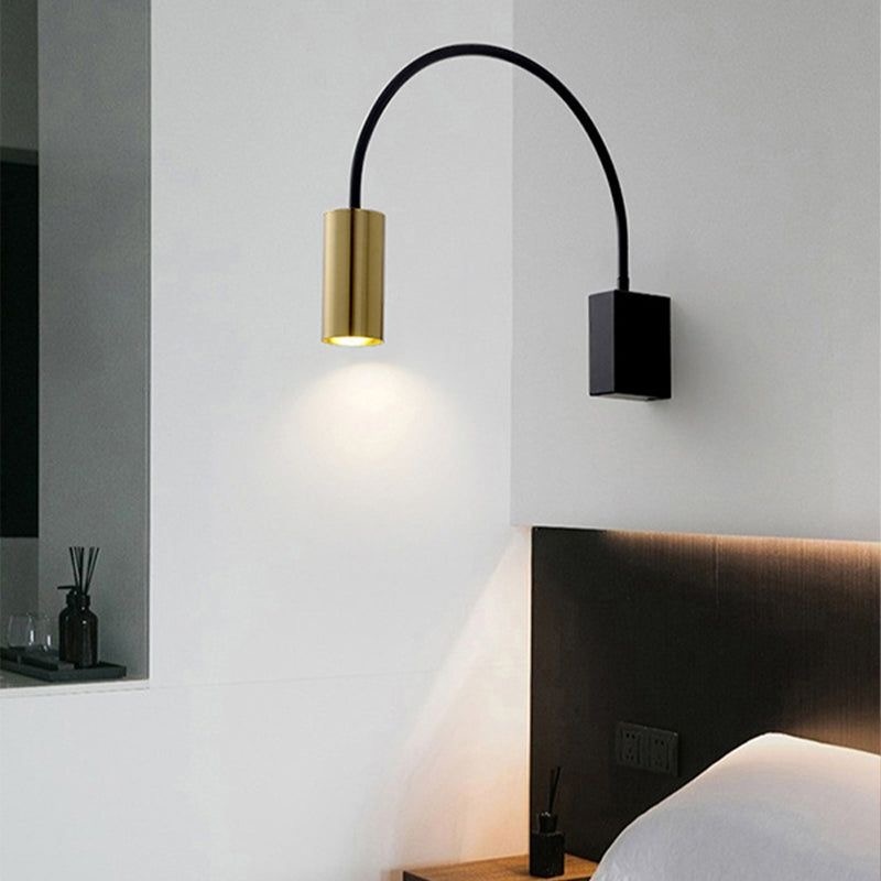 Бра настенный ALEM LIGHT G4, черный, золотистый
