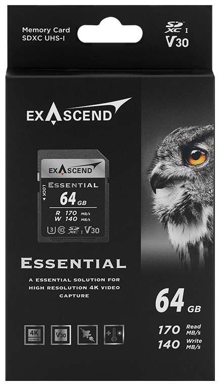 Карта памяти Exascend EX64GSDU1-S 64 Гб