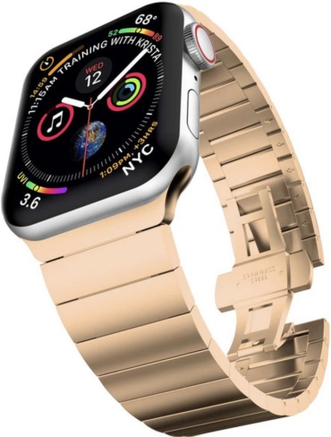 Браслет Smart для Apple Watch Series 7, Watch Series 8, Watch SE золотистый