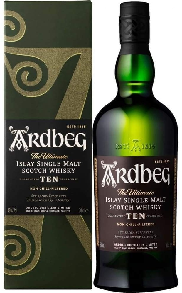 Купить Виски Ardbeg 10 YO односолодовый 47.4% 700 мл в кредит в Алматы ...