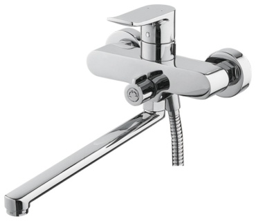 Смеситель для ванны Casela CL52234, цинк, цвет хром