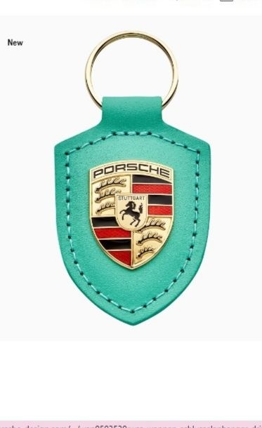 Брелок Porsche натуральная кожа 1 шт