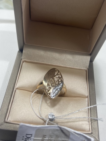 Diamond 0477768847 размер 19 вес 2.47 г золото, фианит