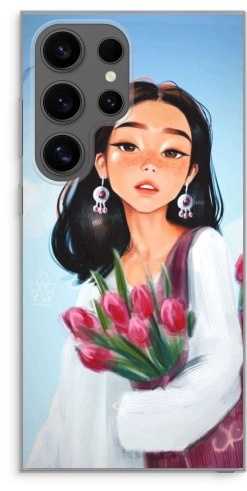 Чехол для Samsung Galaxy S24 Ultra прозрачный
