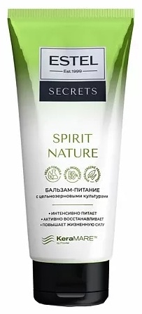 ESTEL PROFESSIONAL бальзам Secrets Spirit Nature с цельнозерновыми культурами 200 мл