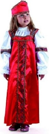 Национальный костюм Batik красный