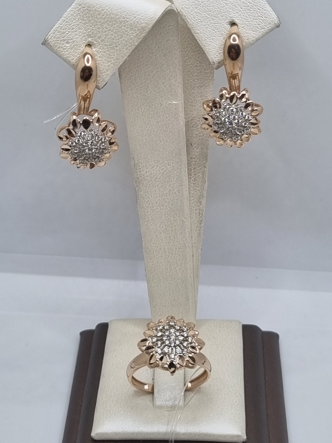 Zhanar Gold ZHA84_110 вес 7.05 г золото, фианит