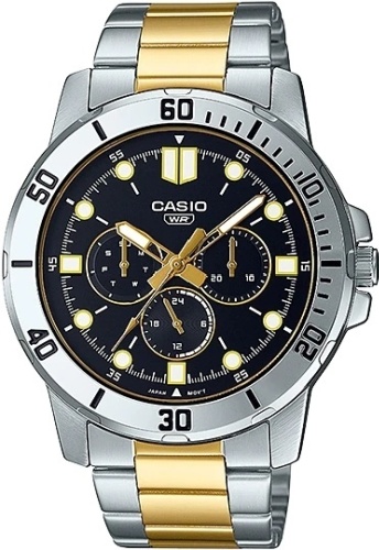 Кварцевые CASIO MTP-VD300SG-1EUDF серебристые сталь