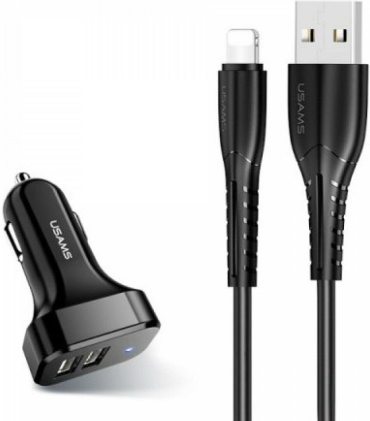 Usams NTU35LC13TZ King-Tu Series USB черный
