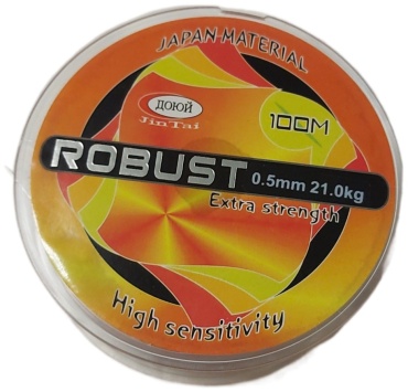 Леска Robust монофильная Леска-0.50мм-21кг 0.5 мм белый