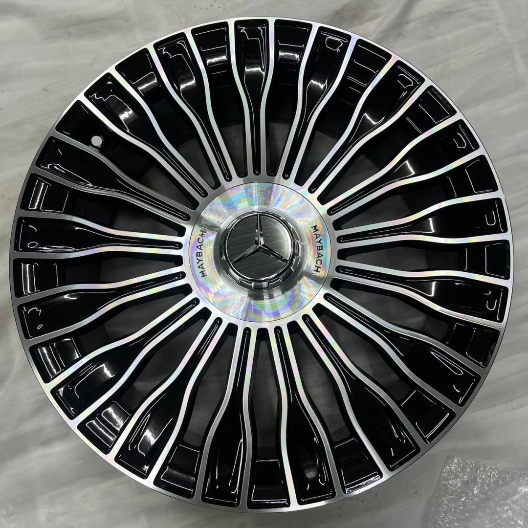 DIVAD 8009 8.5/9.5x20/5x112 D66.6 ET35.43 4 диска черный, серебристый
