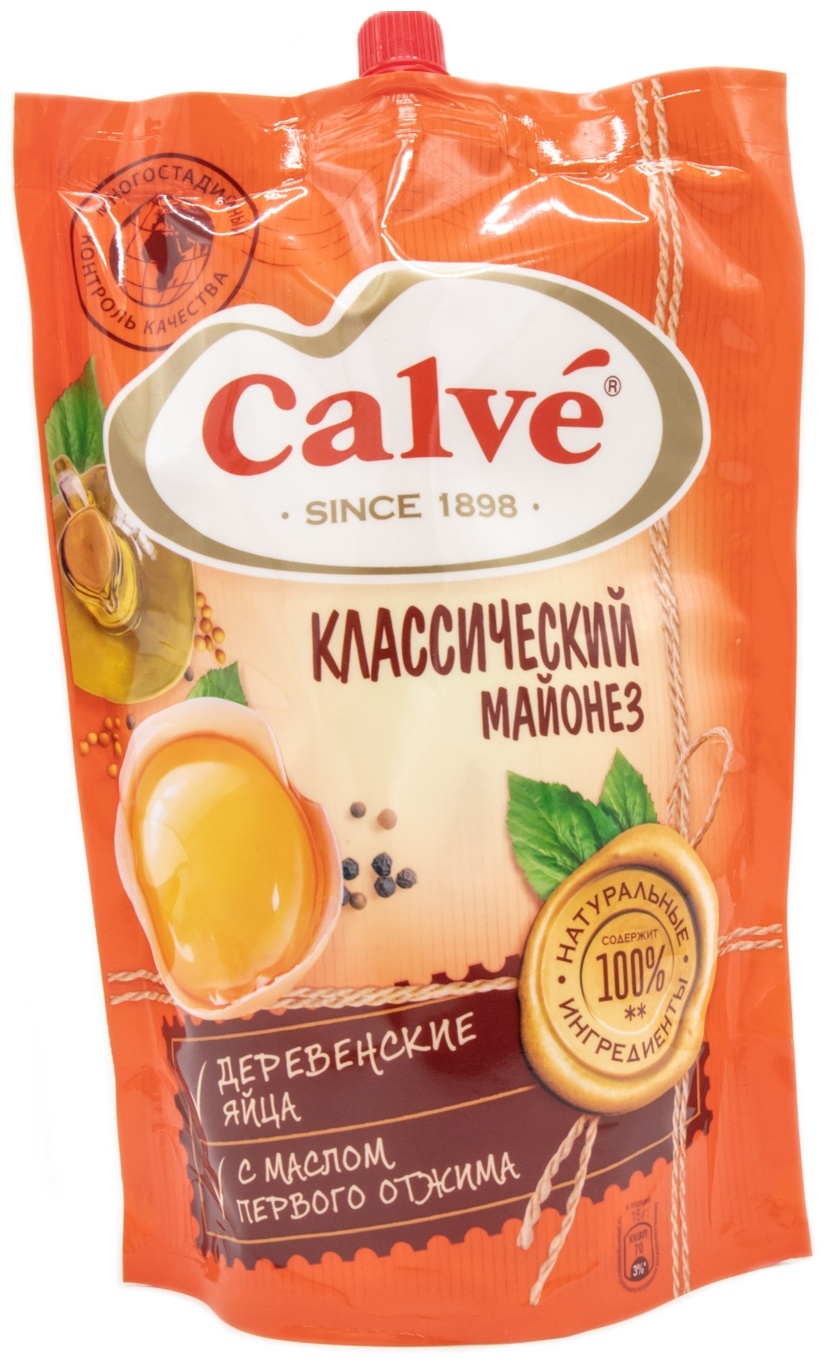 Майонез Calve классический 50% 700 г