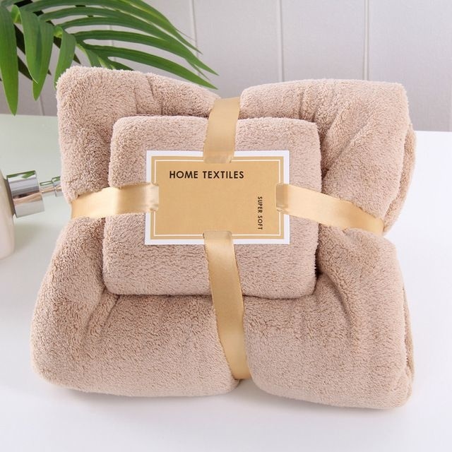 Набор полотенец Home Textile 140x68 см, микрофибра, 1 шт,