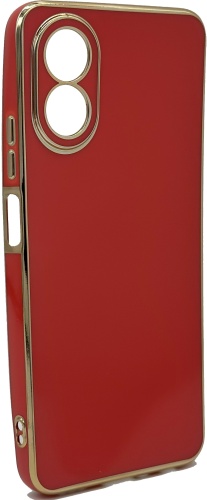 Чехол для OPPO A38, A18 красный