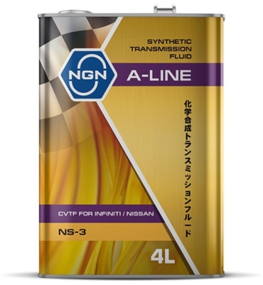 Масло синтетическое NGN A-LINE CVTF NS-3 4 л