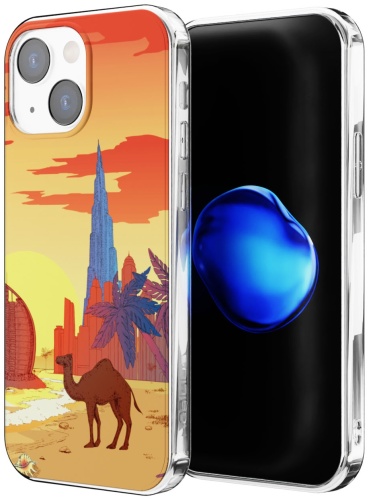 Чехол Mcover для Apple iPhone 13 Mini рисунок