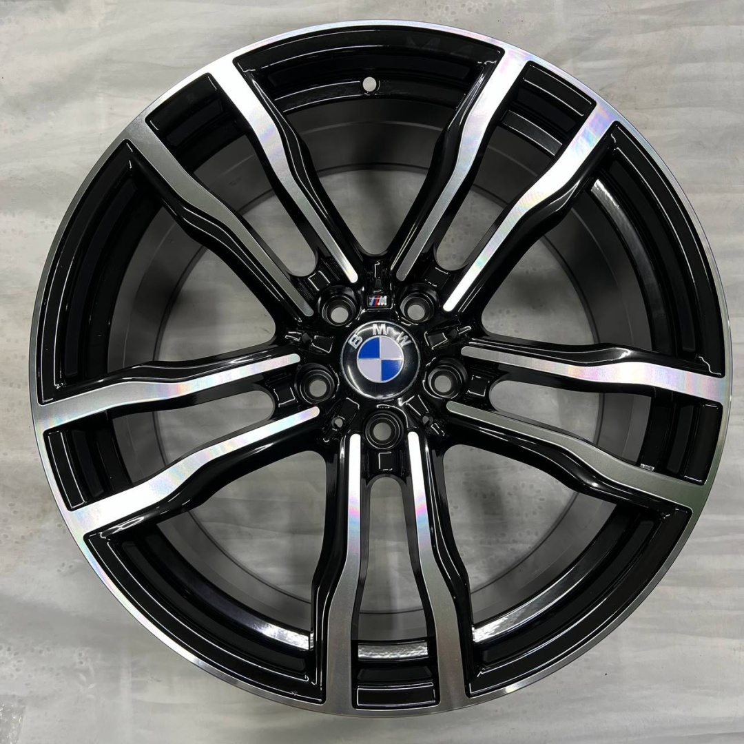 DIVAD B588 10/11x20/5x120 D74.1 ET40.35 4 диска черный, серебристый