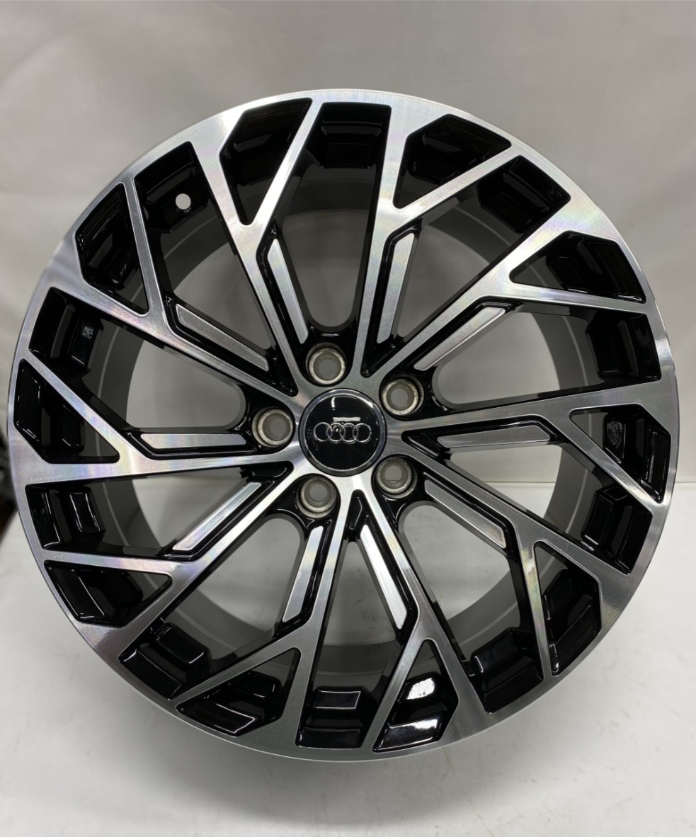 TT Audi HP970 8.5x19/5x112 D66.5 ET35 4 диска черный, серебристый